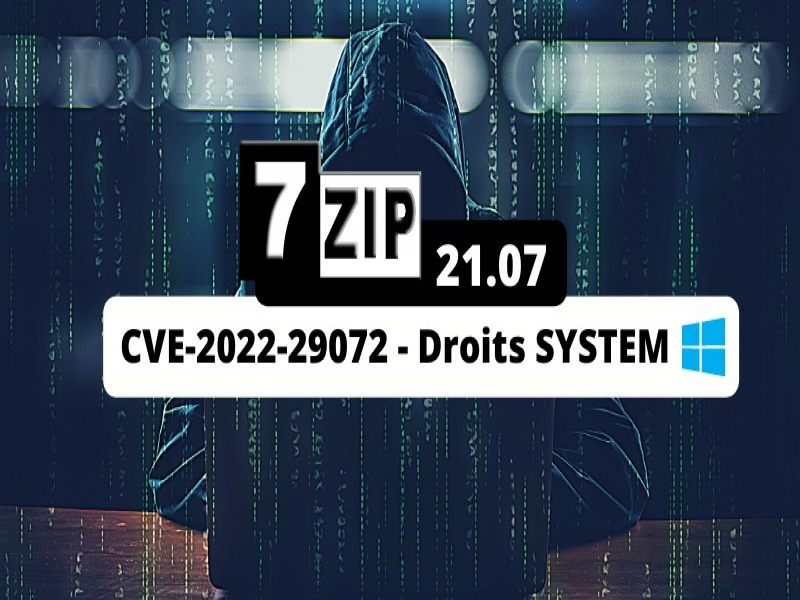 La dernière version de 7-Zip est affectée par une faille zero-day !